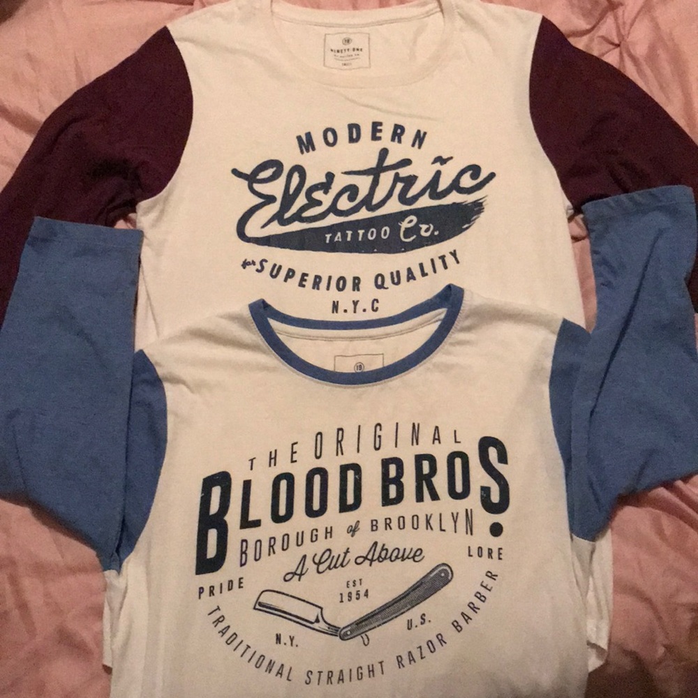 COTTON ON 3/4 Quarter Shirts SPECIAL DEAL!!!